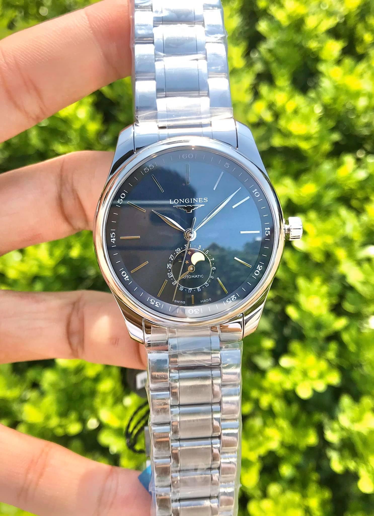 Longines Master Conlection Moonphase Blue L2.909.4.92.6 L29094926