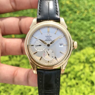 Omega Deville Coaxial Chronometer 18K Gold 39mm Power Resever 4632.31.31 46323131
