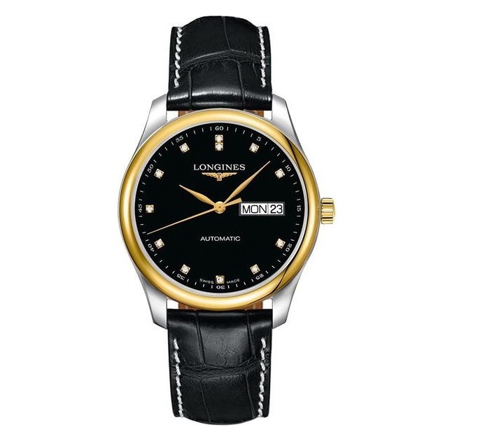 Longines Master Collection Day-Date Benzel 18K Yelow Gold Men’s Watch L27555572 L2.755.5.57.2