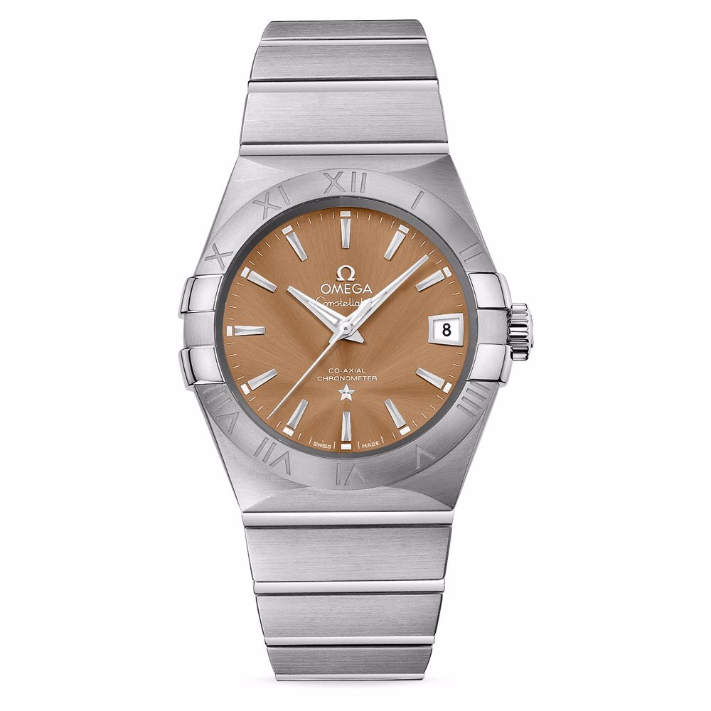 Constellation Co-Axial Bronze Dial Stainless Steel 123.10.38.21.10.001 12310382110001