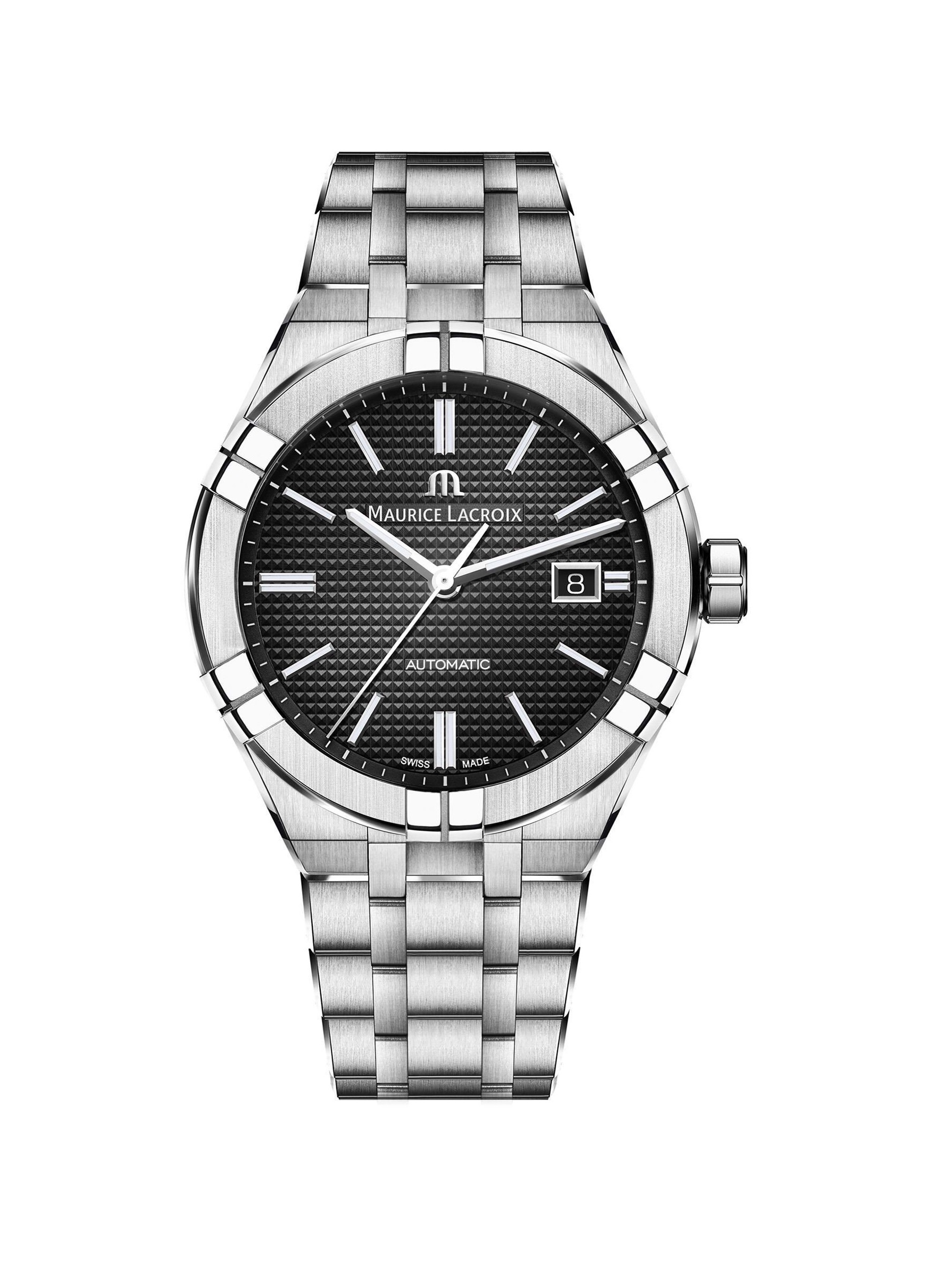 Maurice Lacroix Aikon Black AI6008-SS002-330-1 AI6008SS0023301