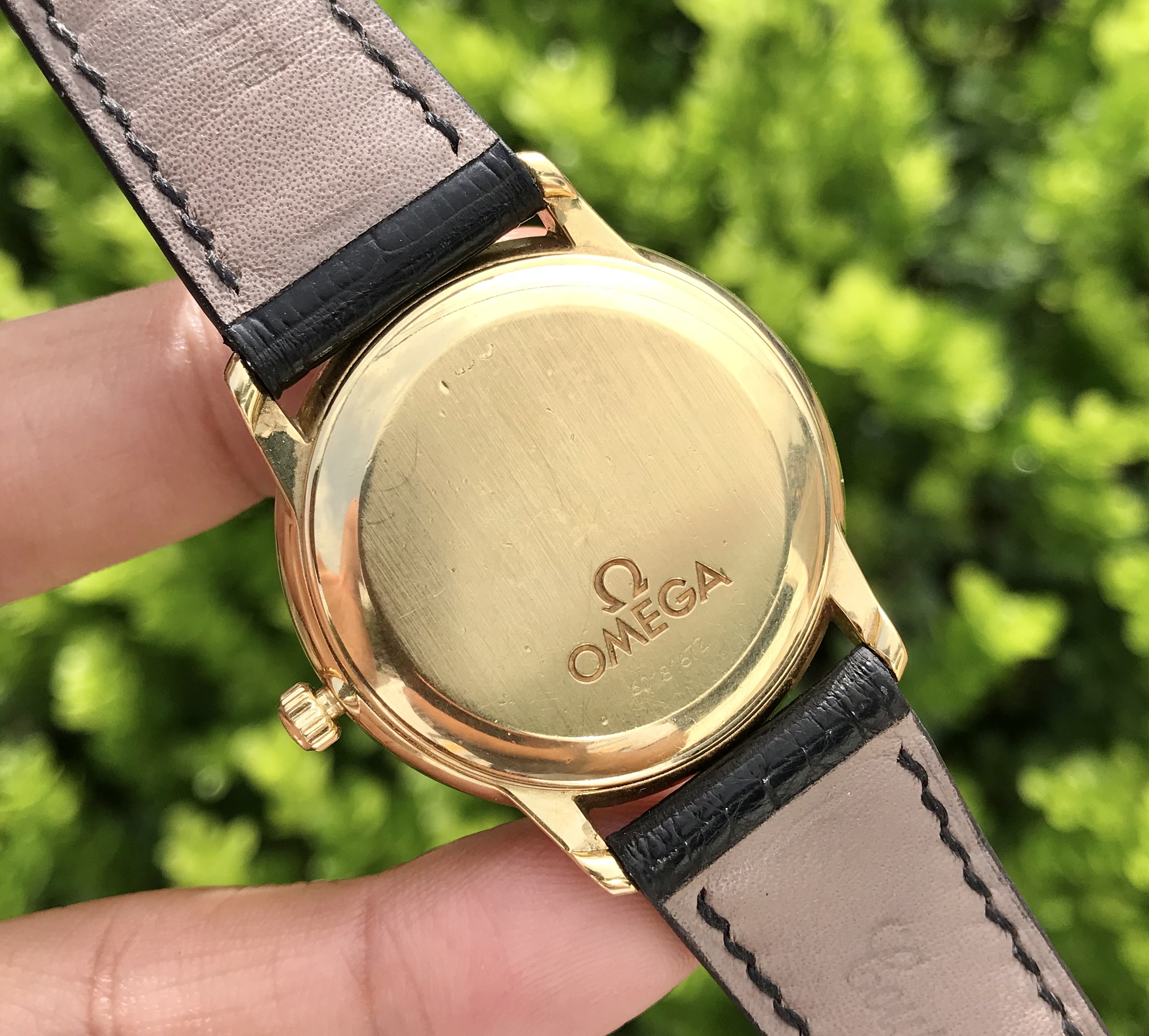 Omega Deville Prestige Automatic Chronometer 18K Gold 168.1050