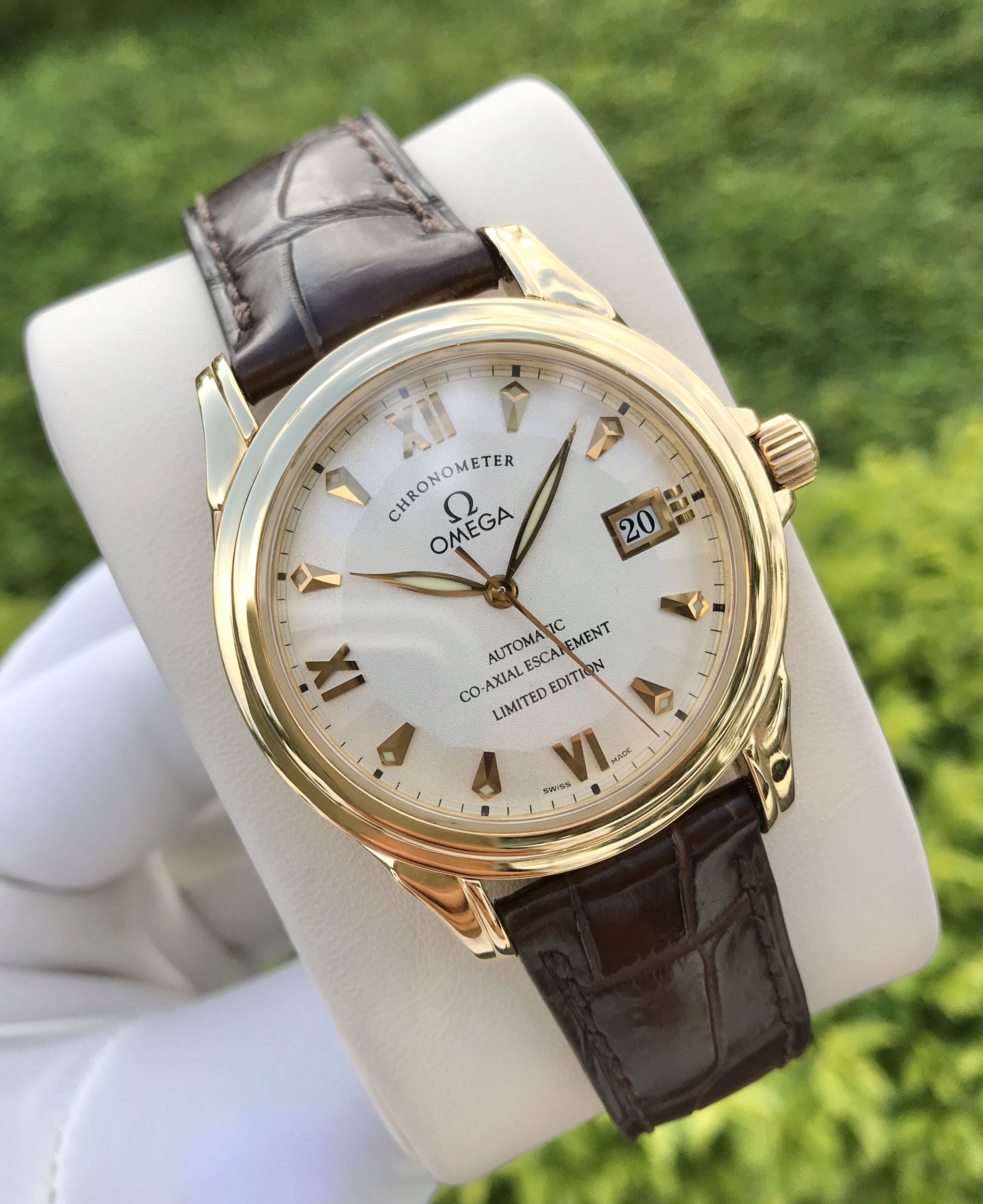 Omega Deville Coaxial Chronometer 18K Rose Gold Limited 4644.30.32 46443032