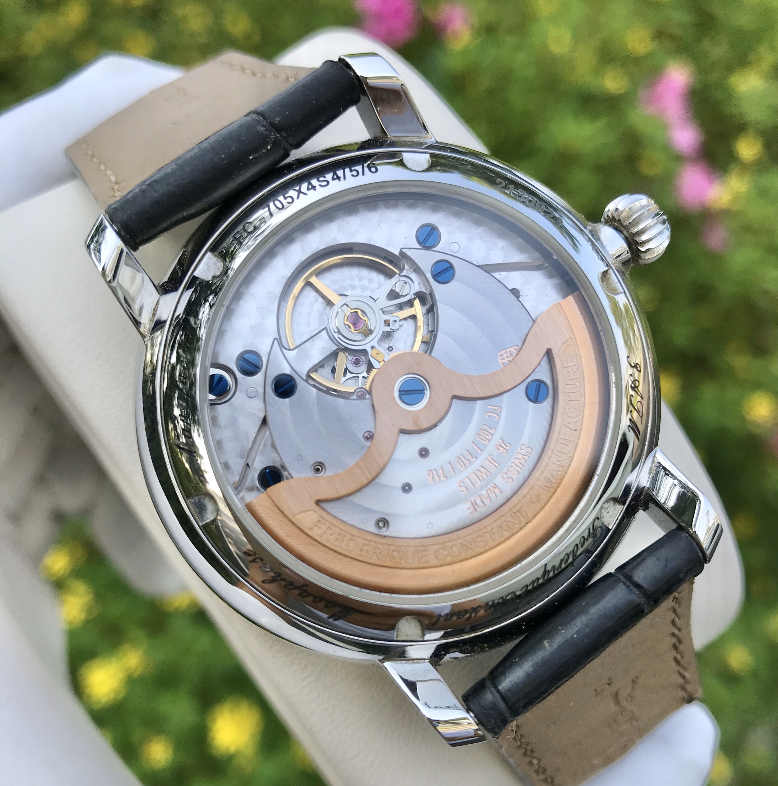 Frederique Constant FC-705N4S6 Manufacture Slimline Moonphase FC705N4S6