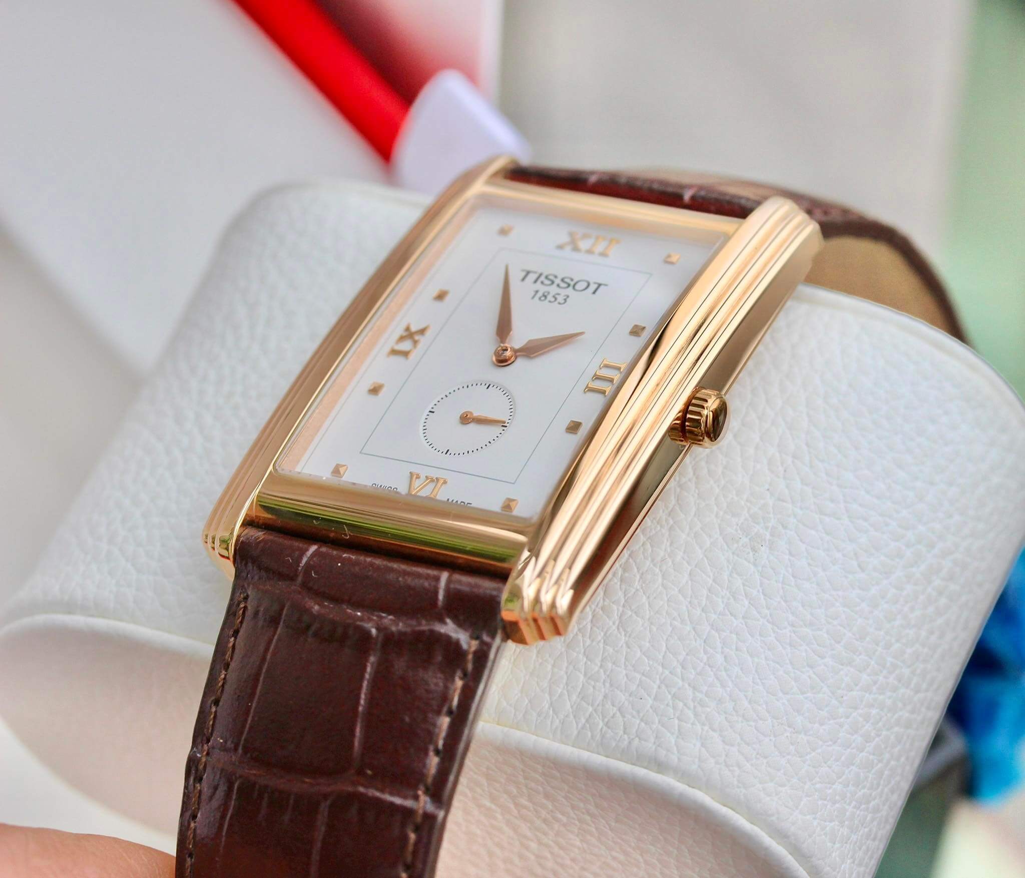 Tissot New Helvetia 18K Rose Gold T911.535.76.018.00 T9115357601800