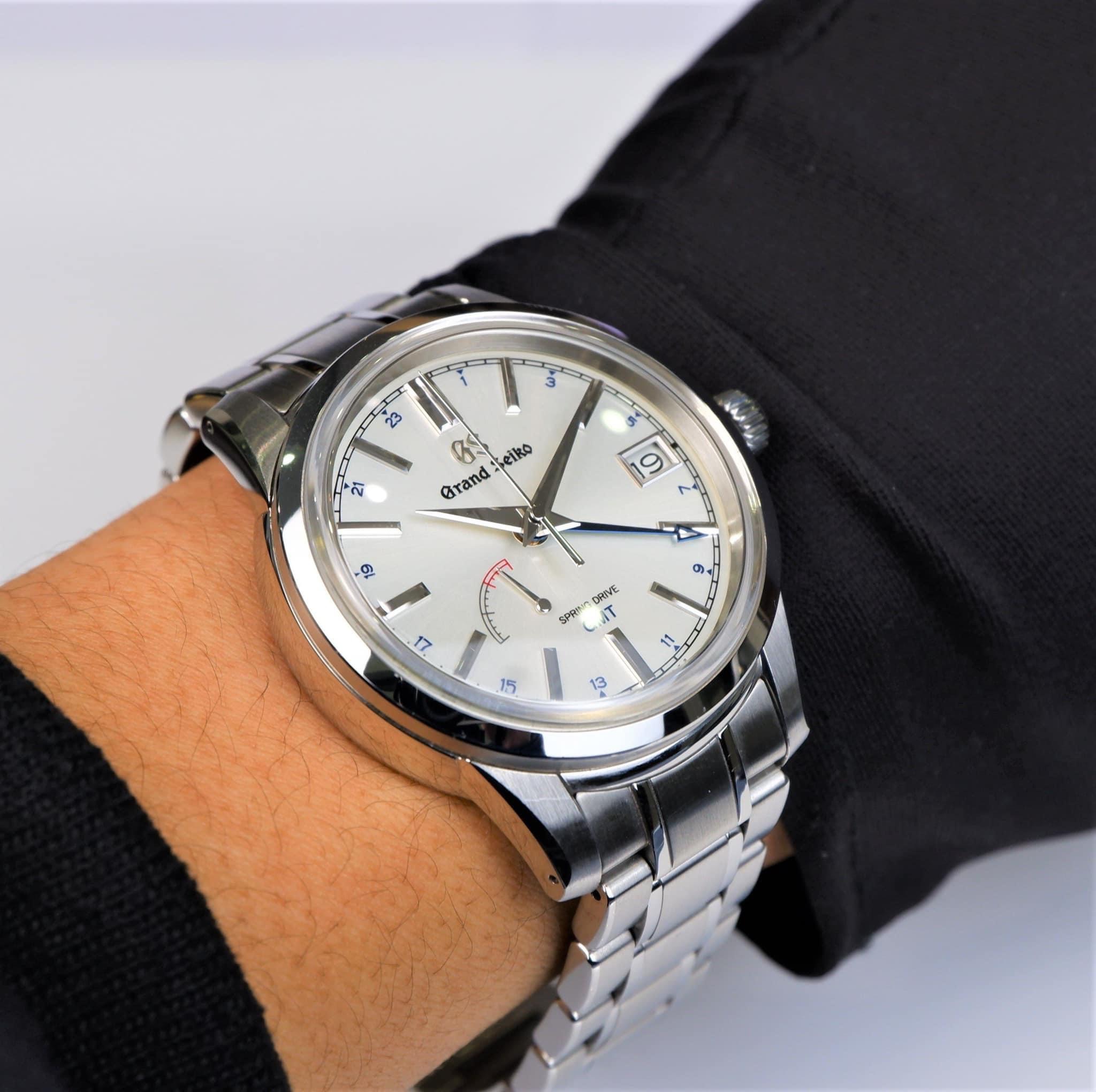 Grand Seiko 9R Spring Drive GMT Stainless Steel SBGE225
