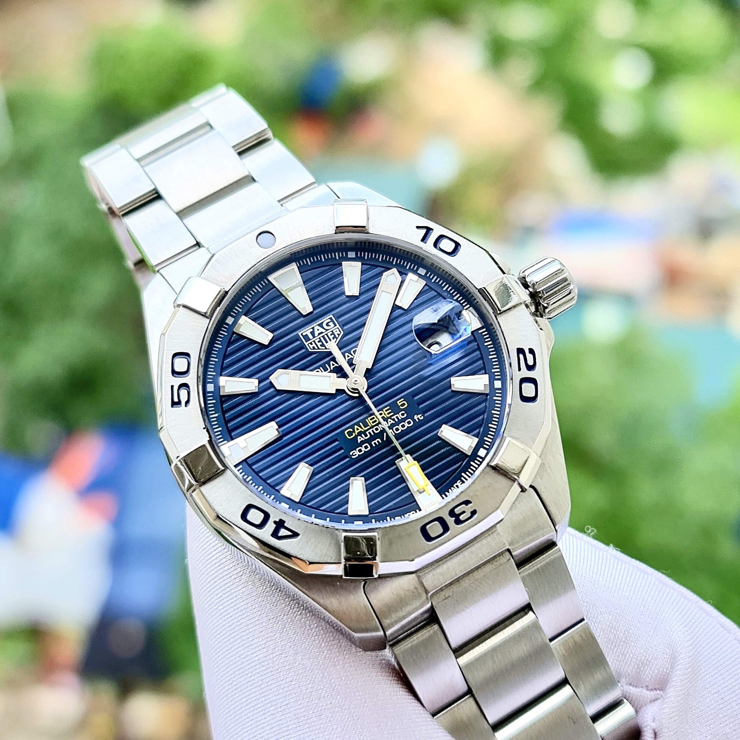 Tag Heuer Aquaracer Blue Dial WBD2112.BA0928 WBD2112BA0928