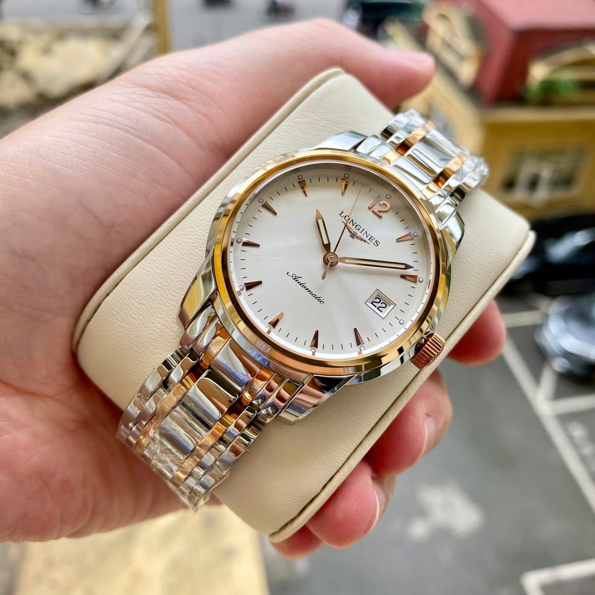 Longines Saint Imier Demi Rose Gold L2.763.5.72.7 L27635727 Longines Saint Imier Demi Rose Gold L2.763.5.72.7 L27635727
