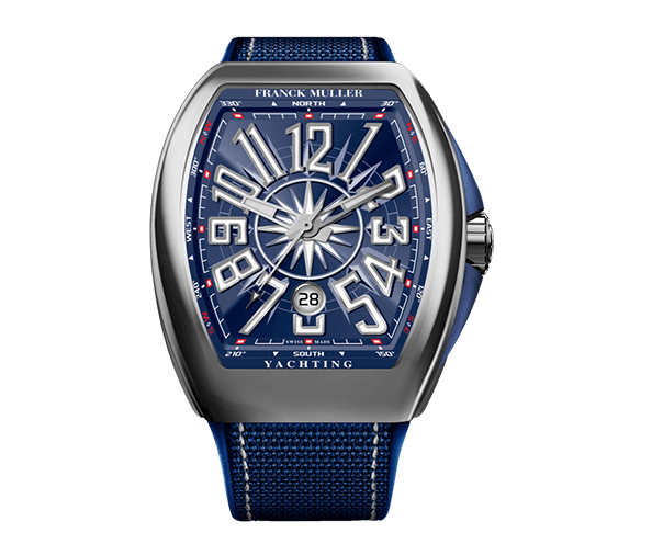 ng h nam Franck Muller Yachting Navy Blue V41