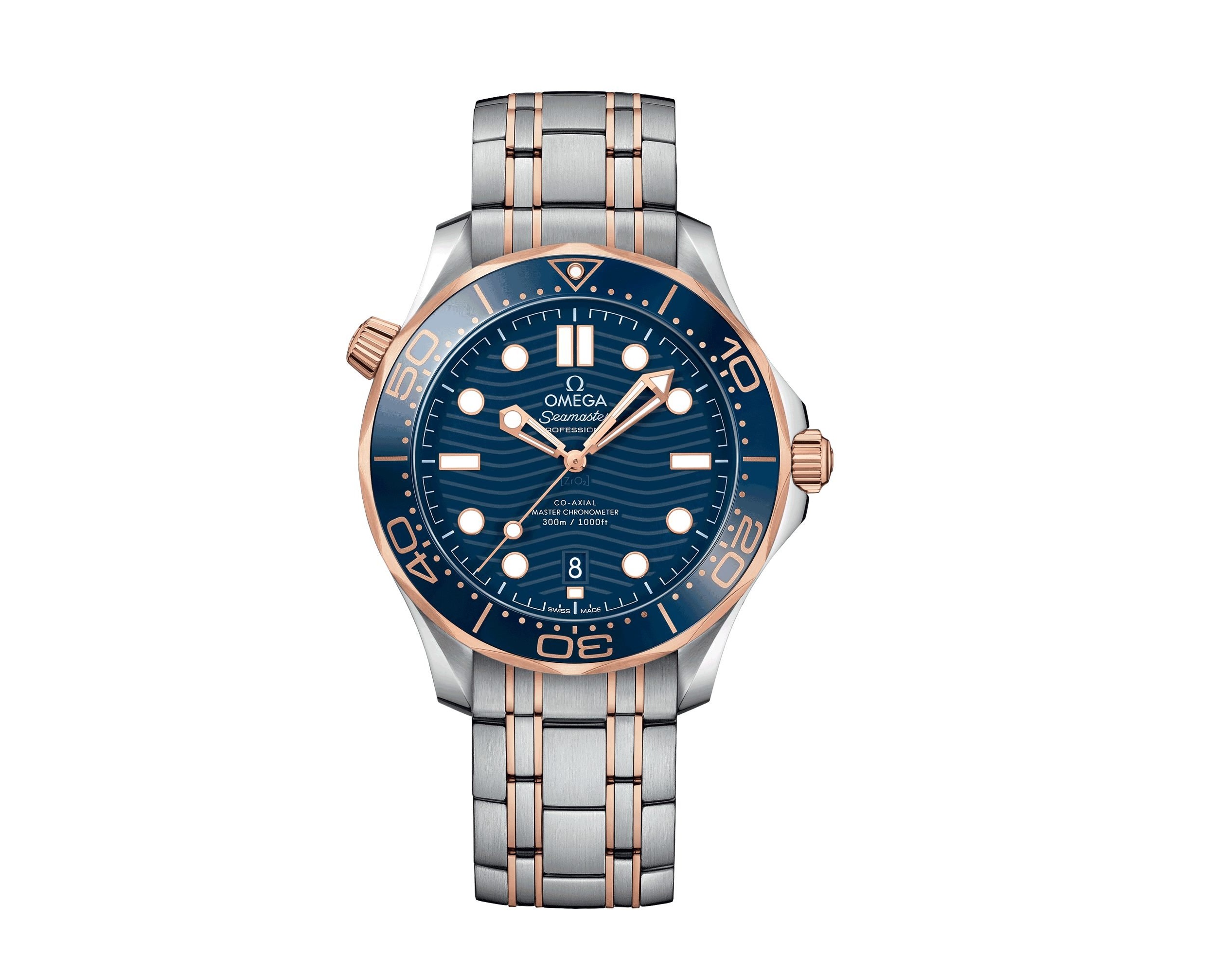 OMEGA SEAMASTER DIVER 300M CO‑AXIAL MASTER CHRONOMETER 210.20.42.20.03.002 21020422003002