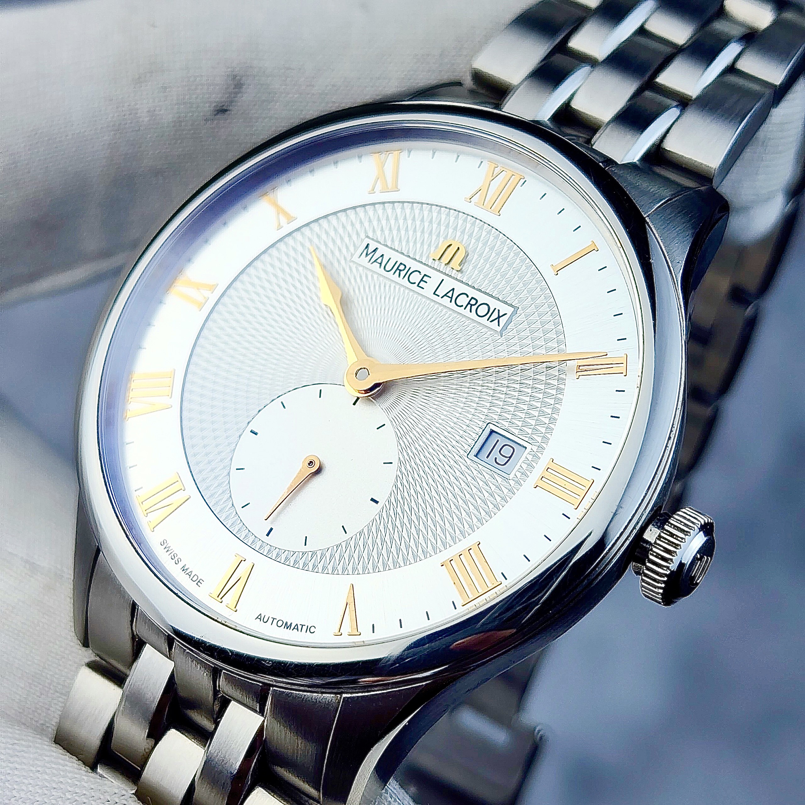 Maurice lacroix masterpiece 2025 small seconds