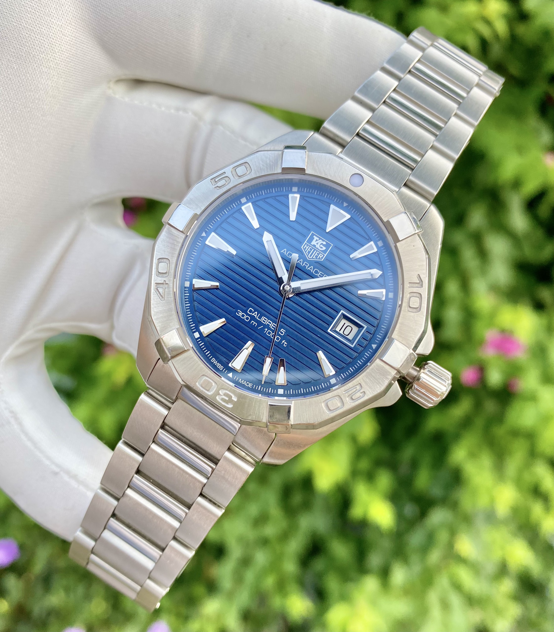 TAG Heuer Aquaracer Calibre 5 Blue WAY2112.BA0910 WAY2112BA0910