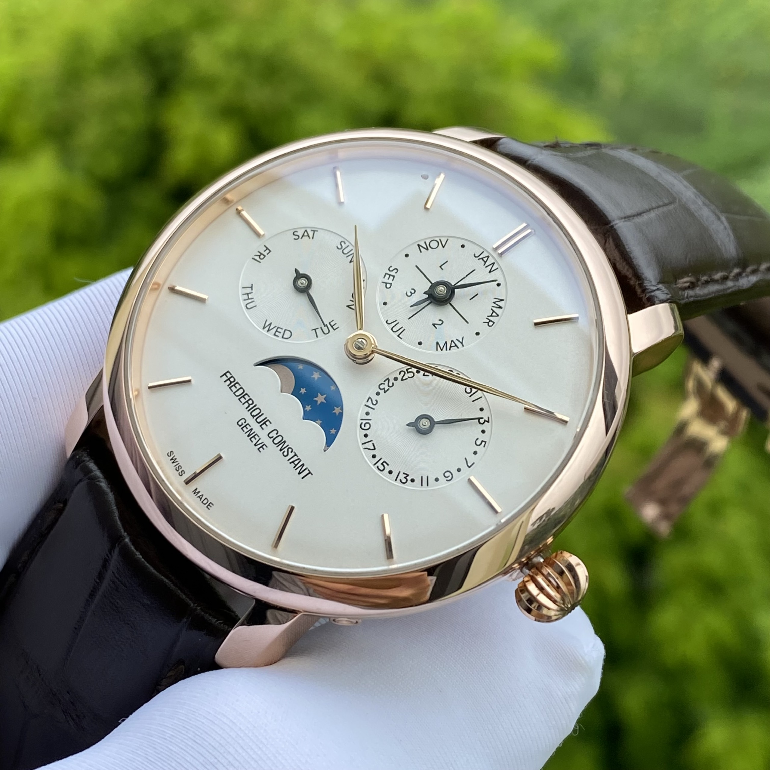 Frederique Constant Perpetual Calender Moonphase FC-775G4S4 FC775G4S4