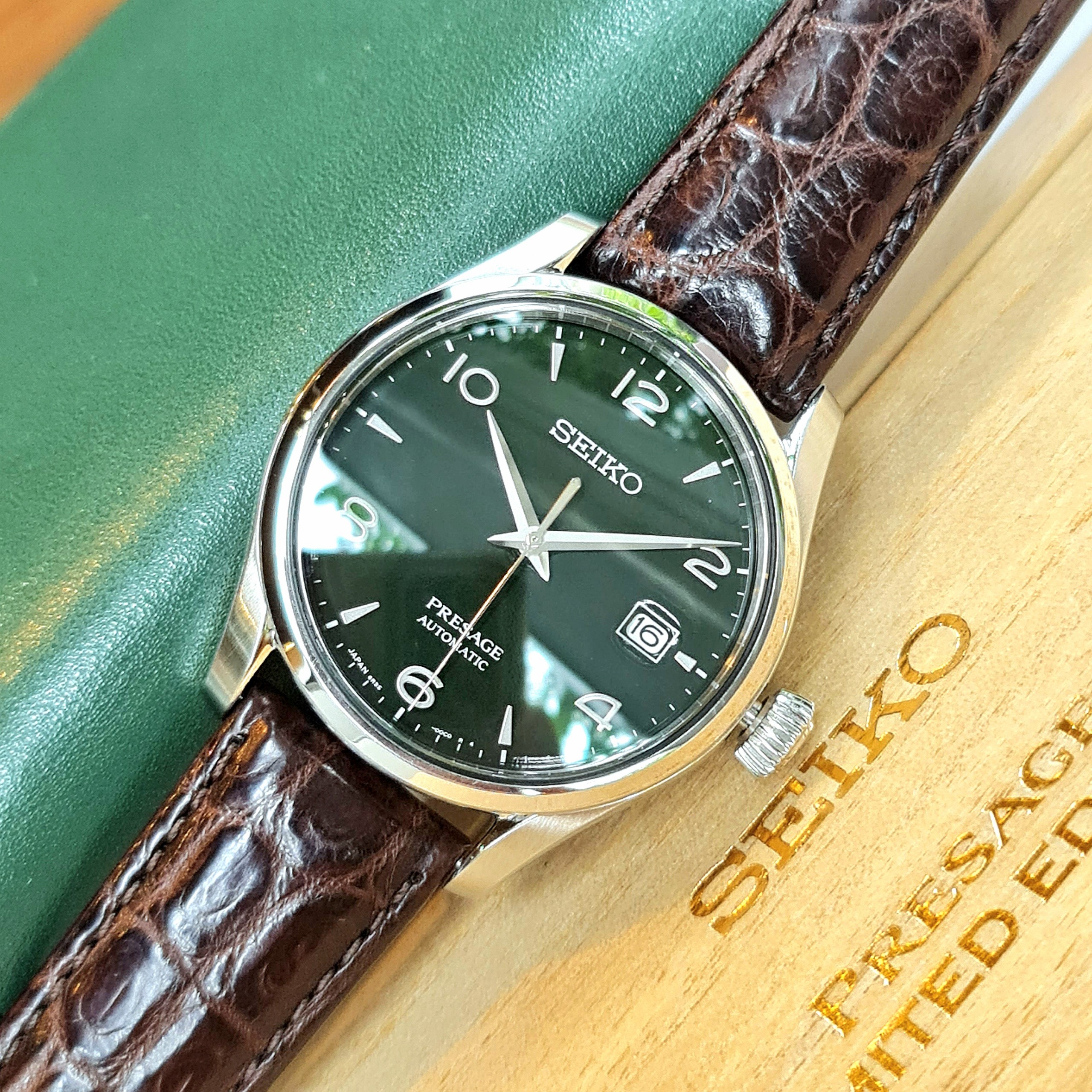 Seiko presage green dial limited 148/2000 SARX063
