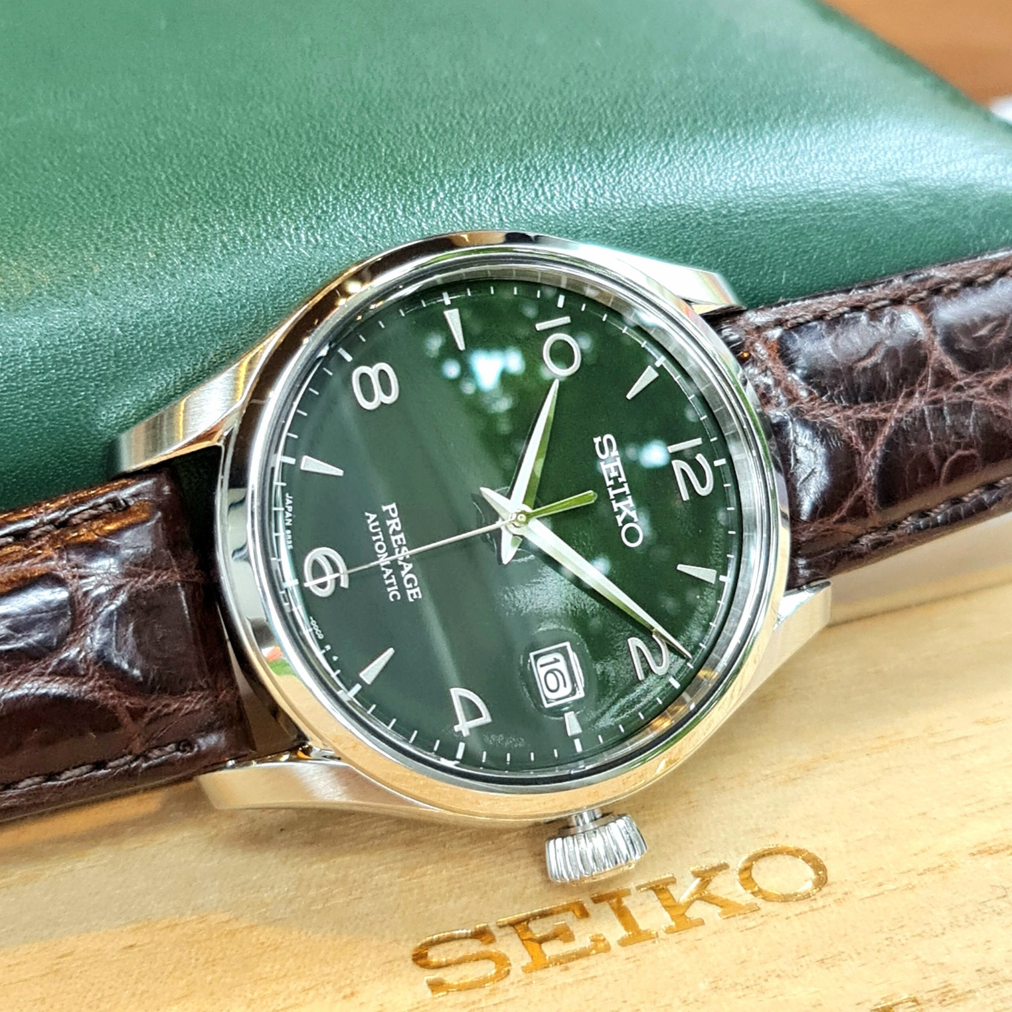Seiko presage green dial limited 148/2000 SARX063