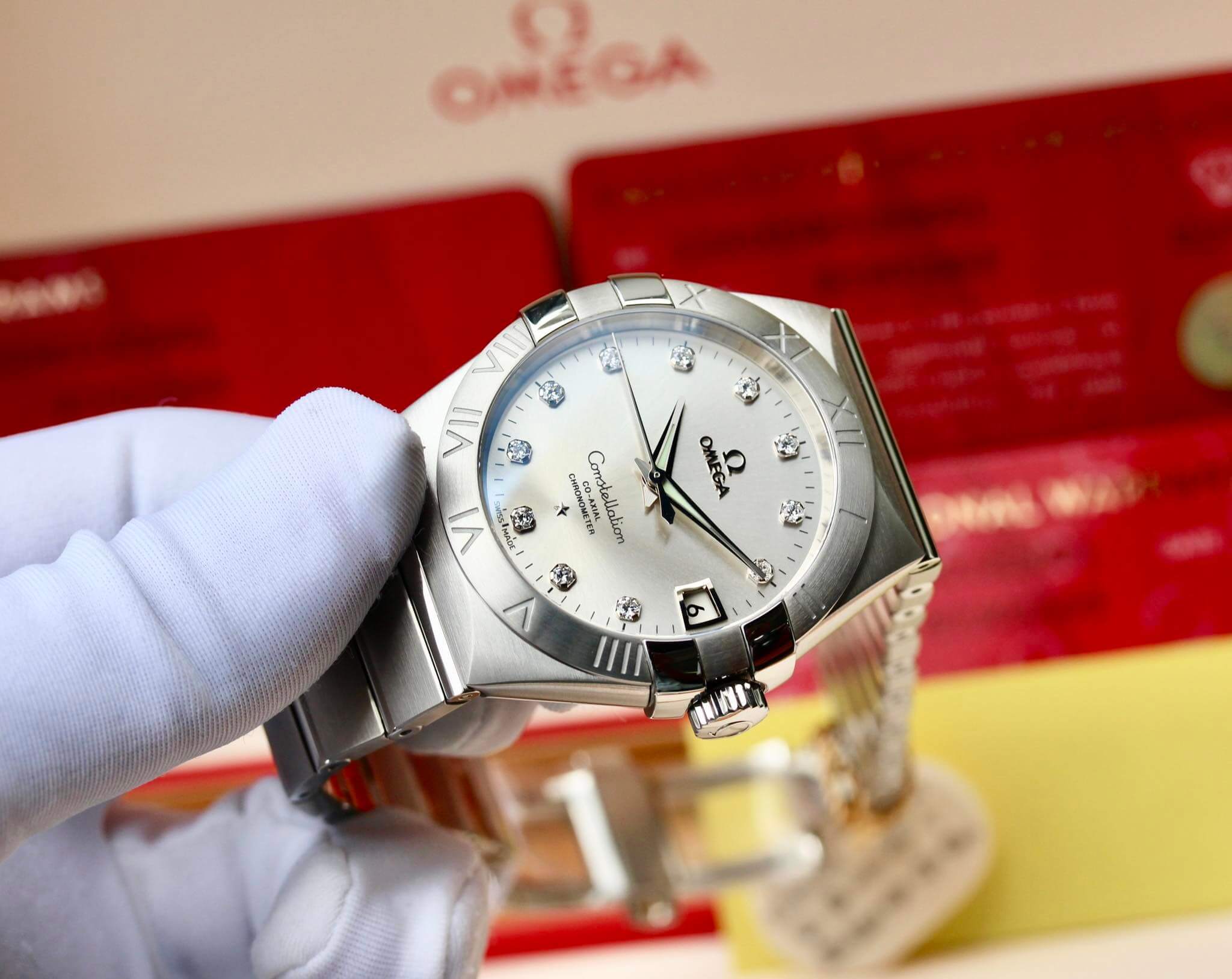 Omega Constellation Co‑Axial 123.10.38.21.52.001 12310382152001