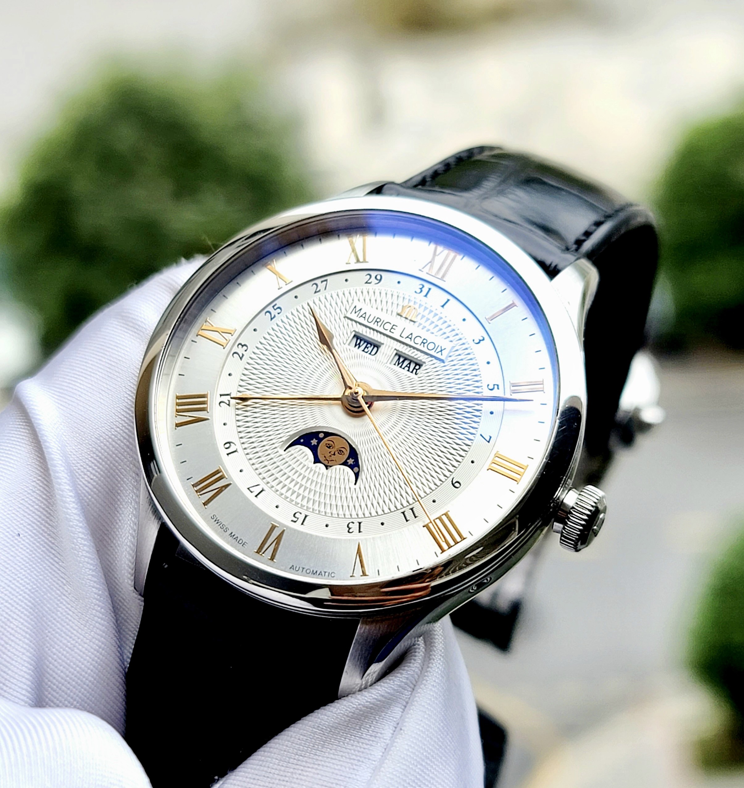 Maurice Lacroix Masterpiece Moonphase MP6607-SS001-1112 MP6607SS0011112