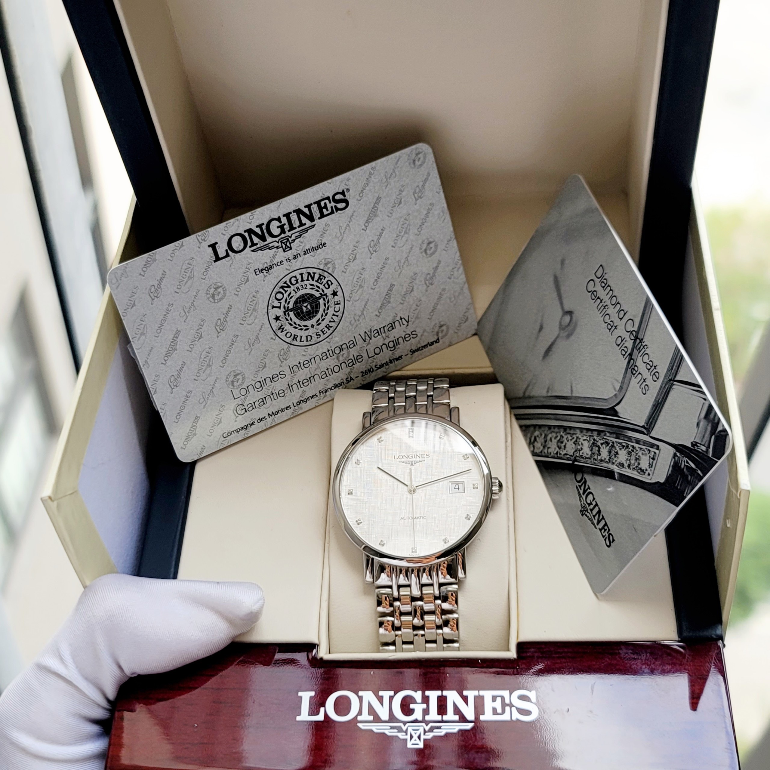 Longines Elegant Collection Diamond L4.810.4.77.6 L48104776