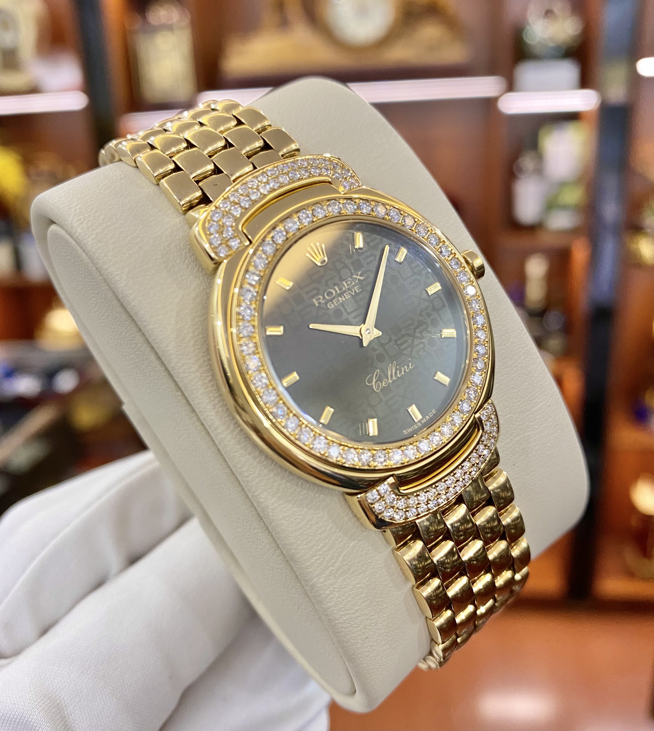 Rolex Cellini 18k 33mm Quartz watch 6622