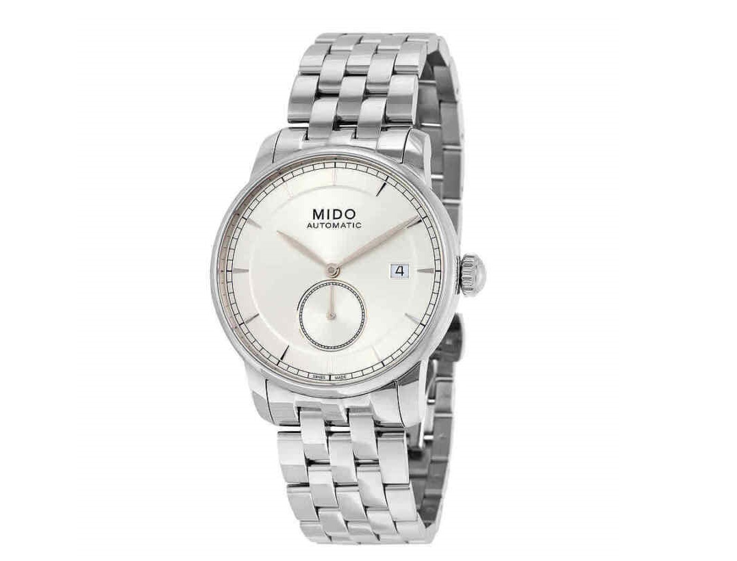 Mido Baroncelli II Automatic Silver Dial 38mm Men Watch M86084.10.1 M86084101