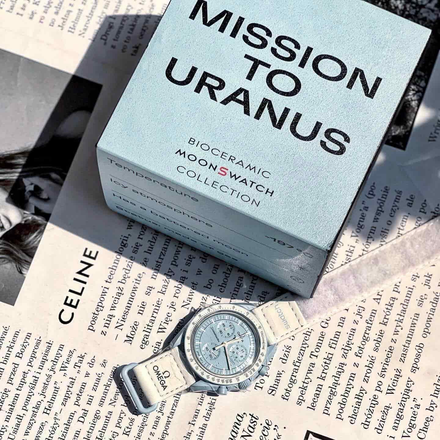 Omega MoonSwatch Mission to Uranus SO33L100