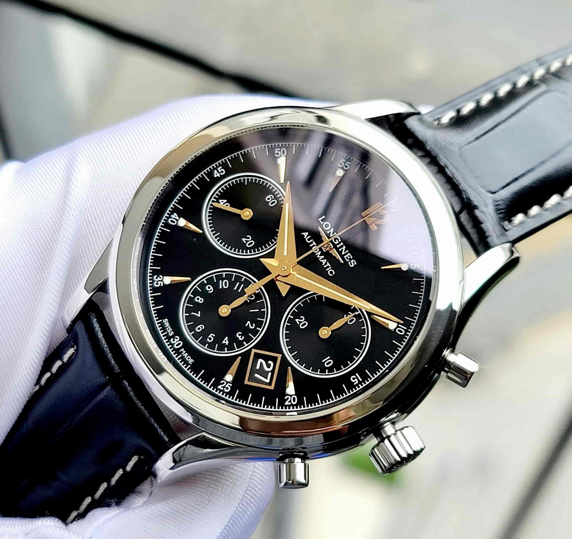 Longines Heritage Chronograph Column L2.750.4.56.3 L27504563