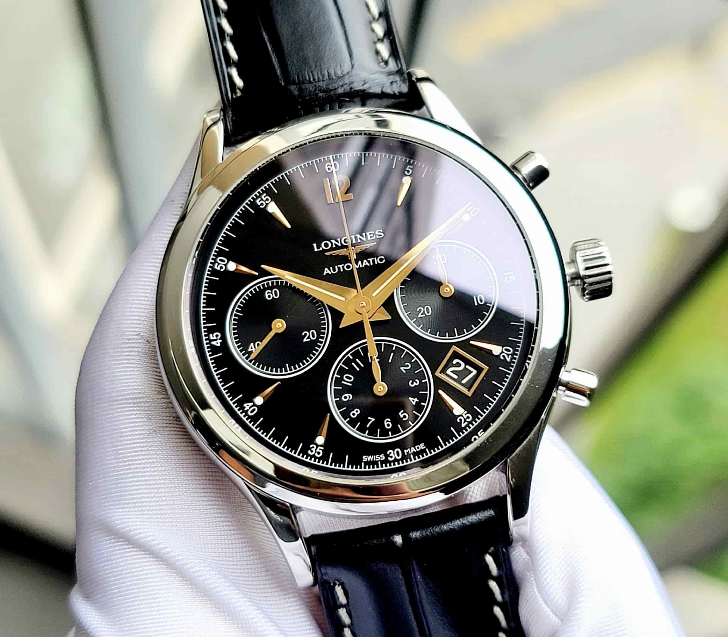 Longines Heritage Chronograph Column L2.750.4.56.3 L27504563