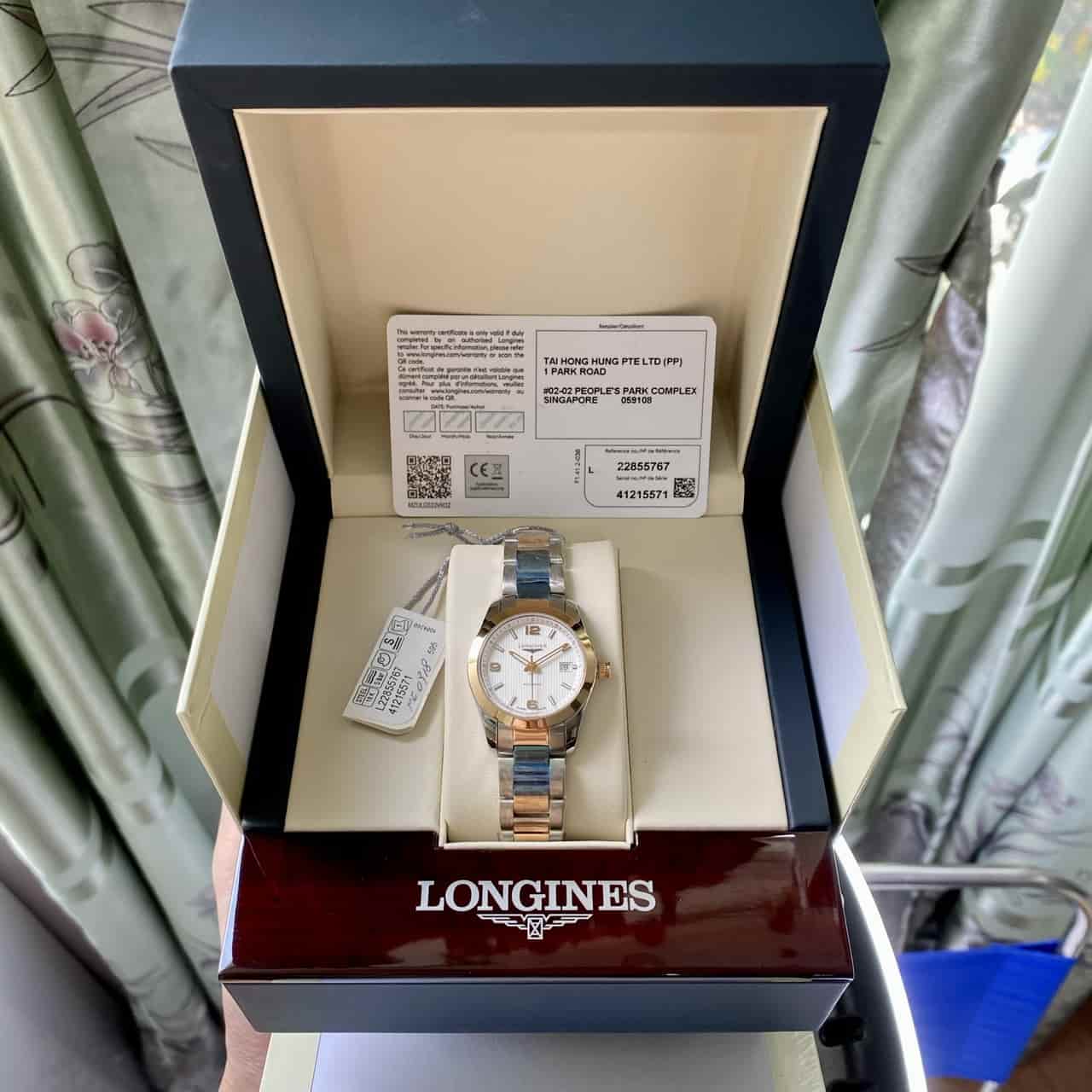 Longines Conquest Classic Rose Gold L2.285.5.76.7 L22855767