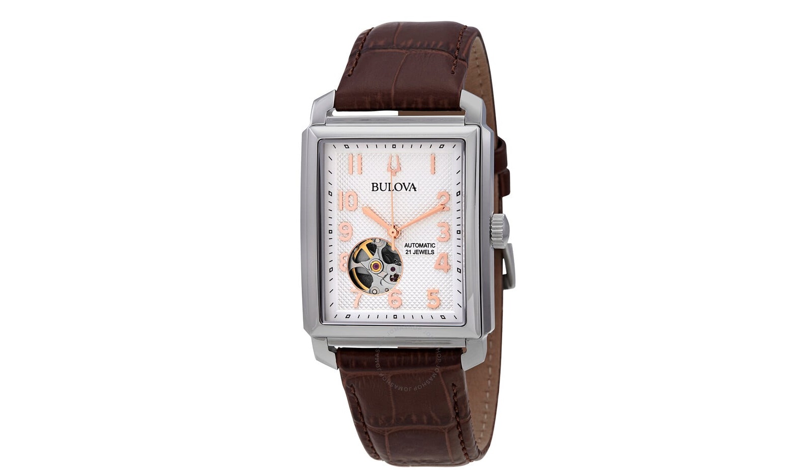 BULOVA Sutton Open Heart Automatic Men’s Watch 96A268