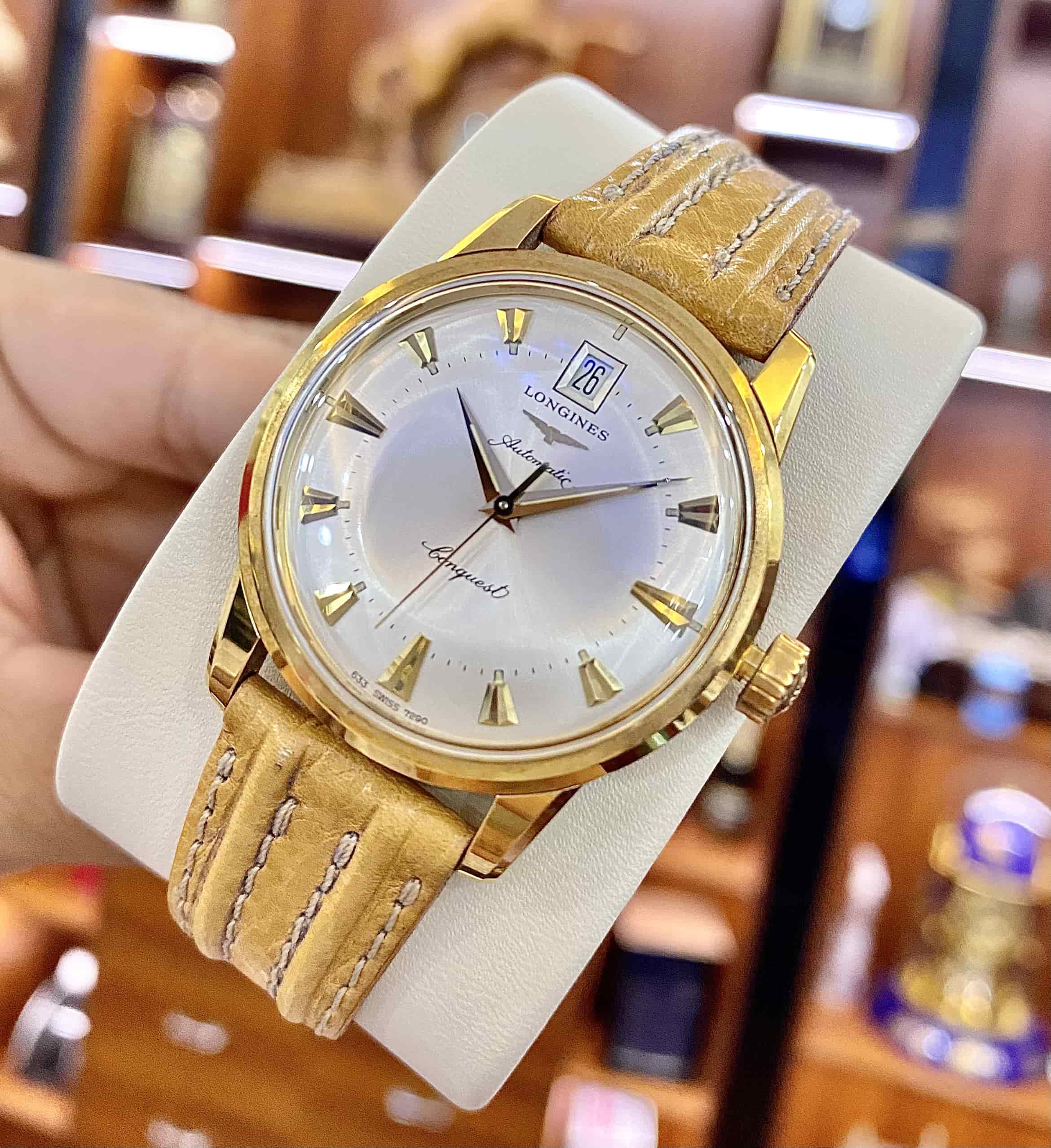 Longines Conquest Heritage Yellow Gold L1.611.6.78.2 L16116782