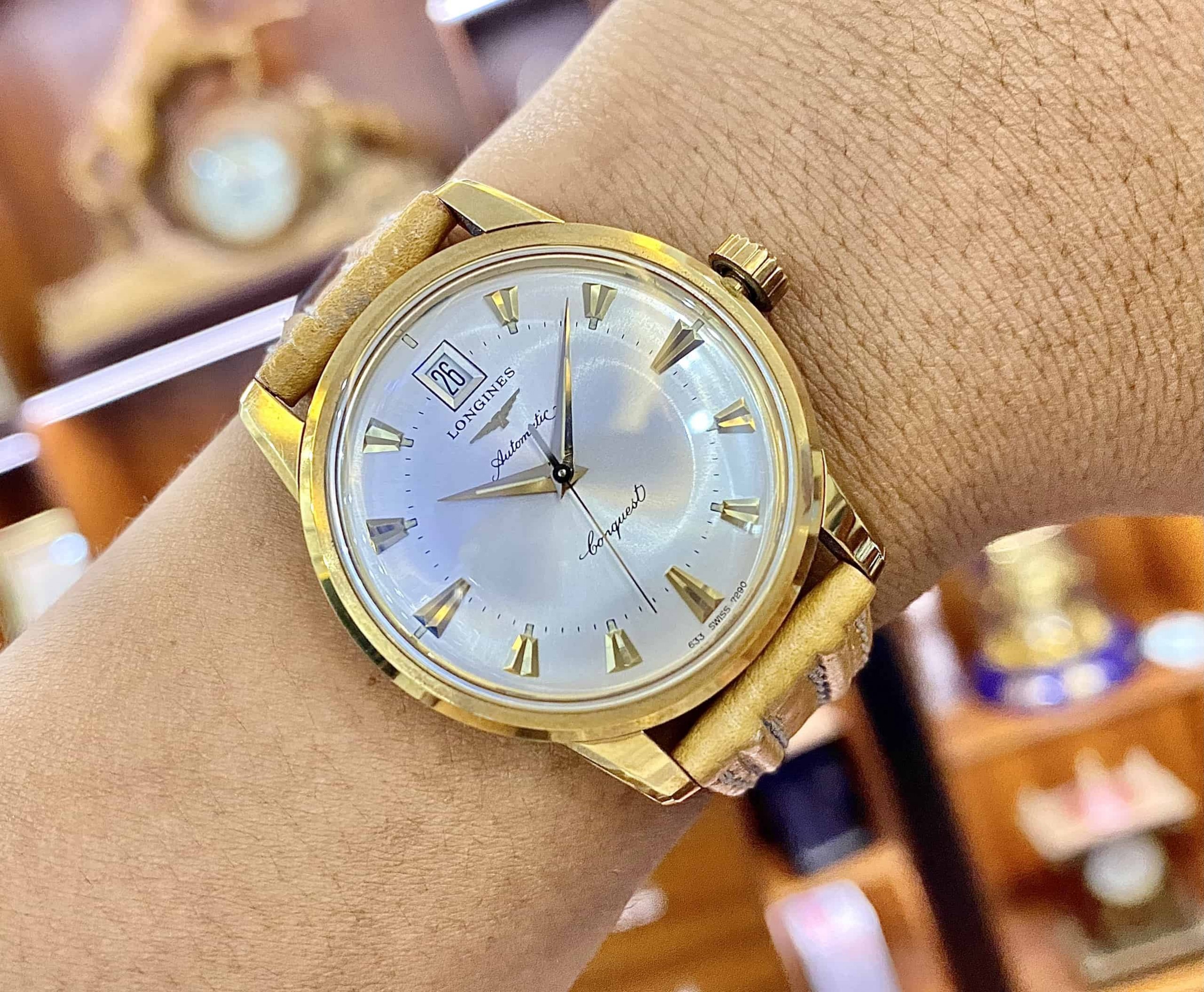 Longines Conquest Heritage Yellow Gold L1.611.6.78.2 L16116782