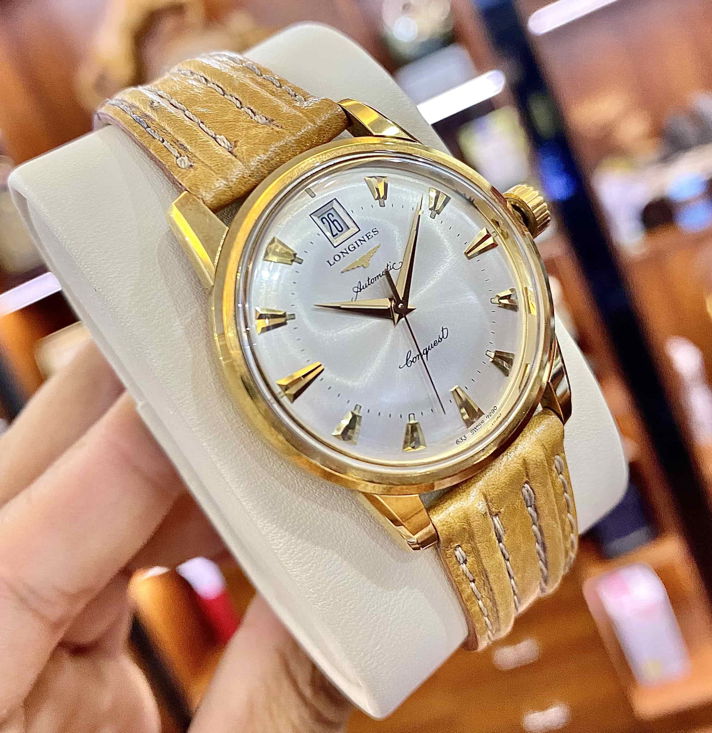 Longines Conquest Heritage Yellow Gold L1.611.6.78.2 L16116782