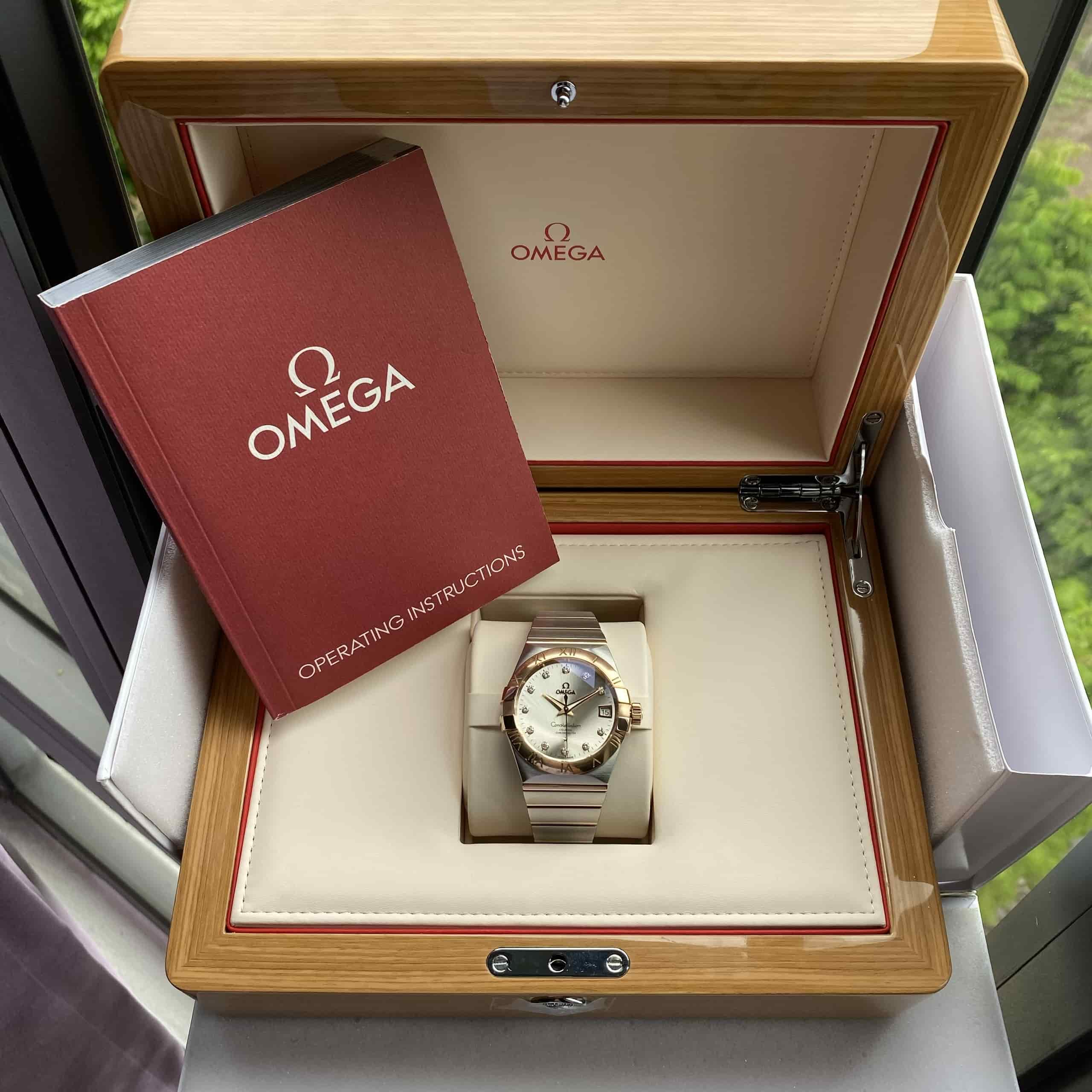 Omega Constellation Co-Axial Chronometer 123.20.38.21.52.001 12320382152001