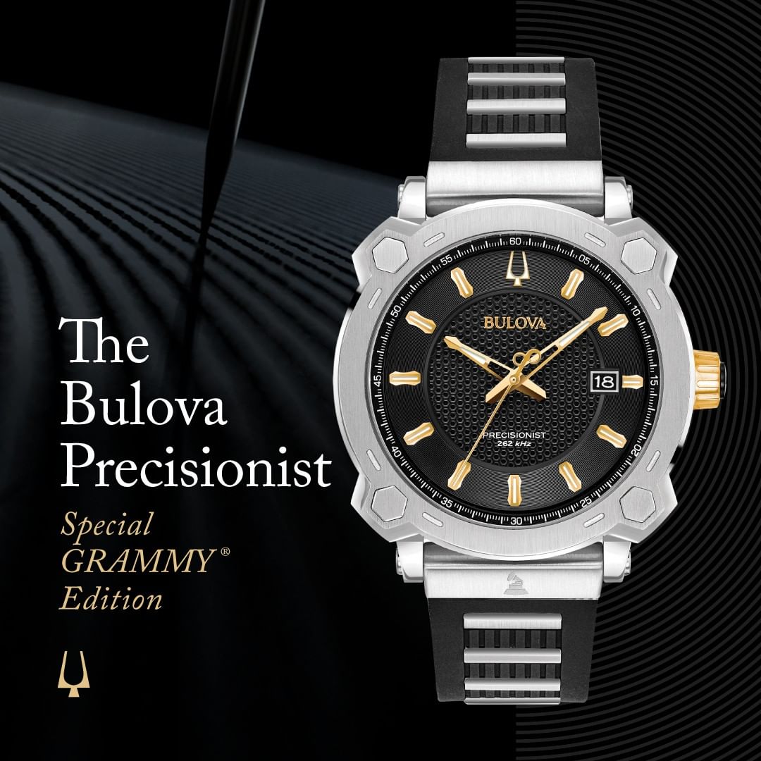 Bulova Precisionist Men's Special Grammy Edition 98B319