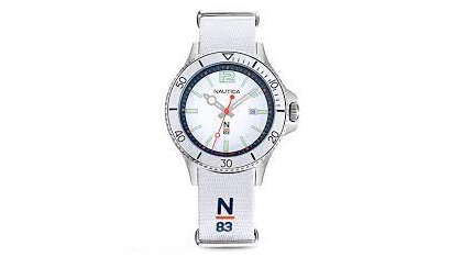 Nautica Men's Watch N-83 Accra Beach White NAPABS906