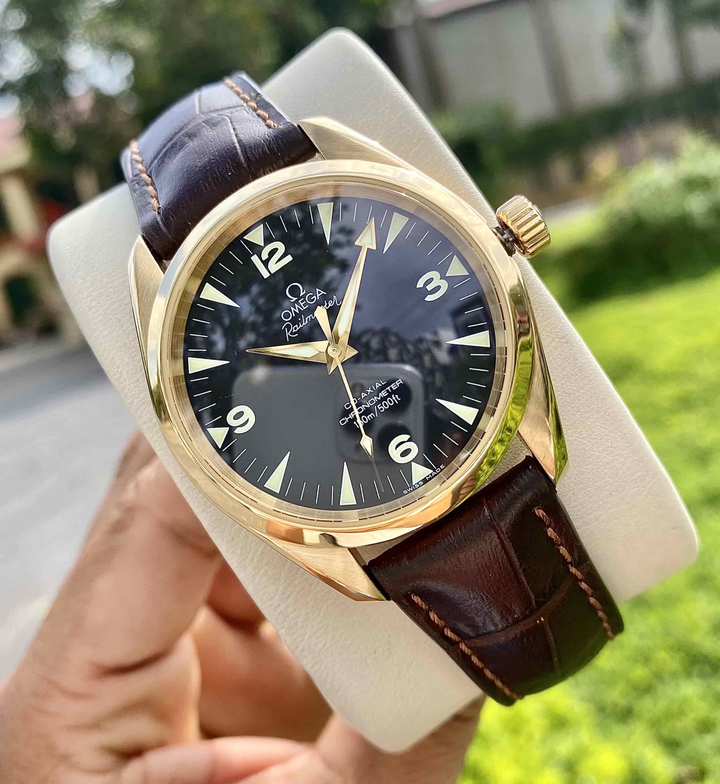 Omega Seamaster yellow gold Chronometer Watch 2603.52.37 26035237