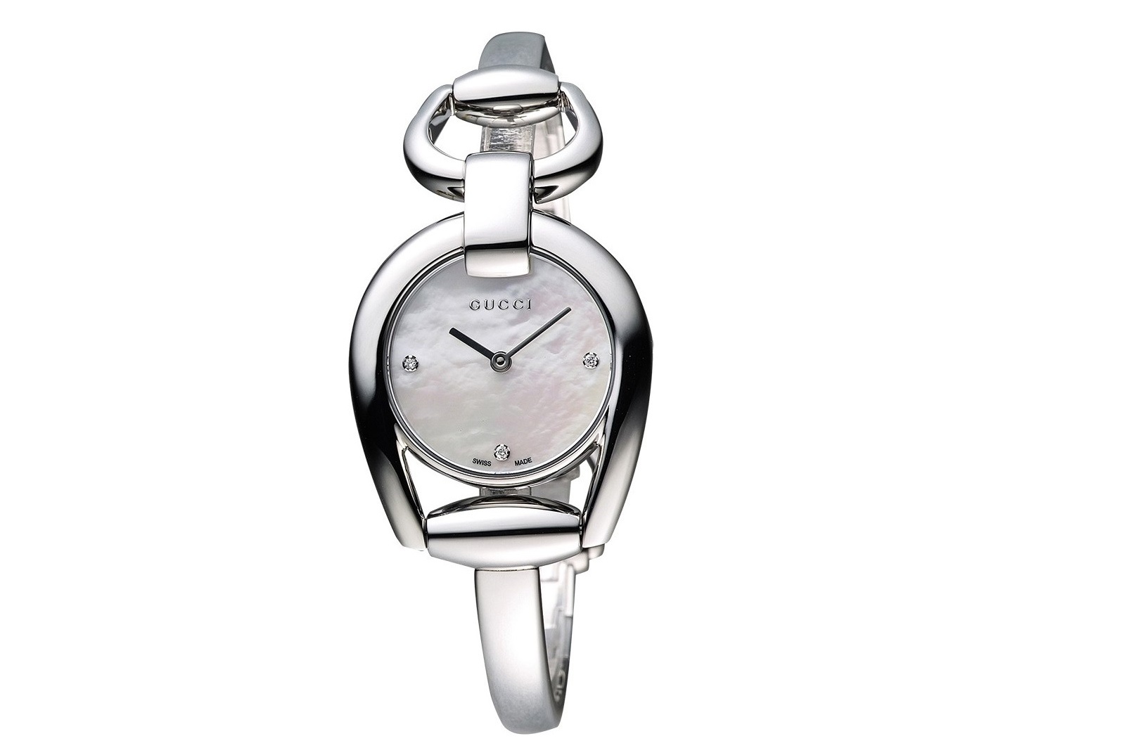 GUCCI HORSEBIT COLLECTION MOTHER OF PEARL DIAL YA139506