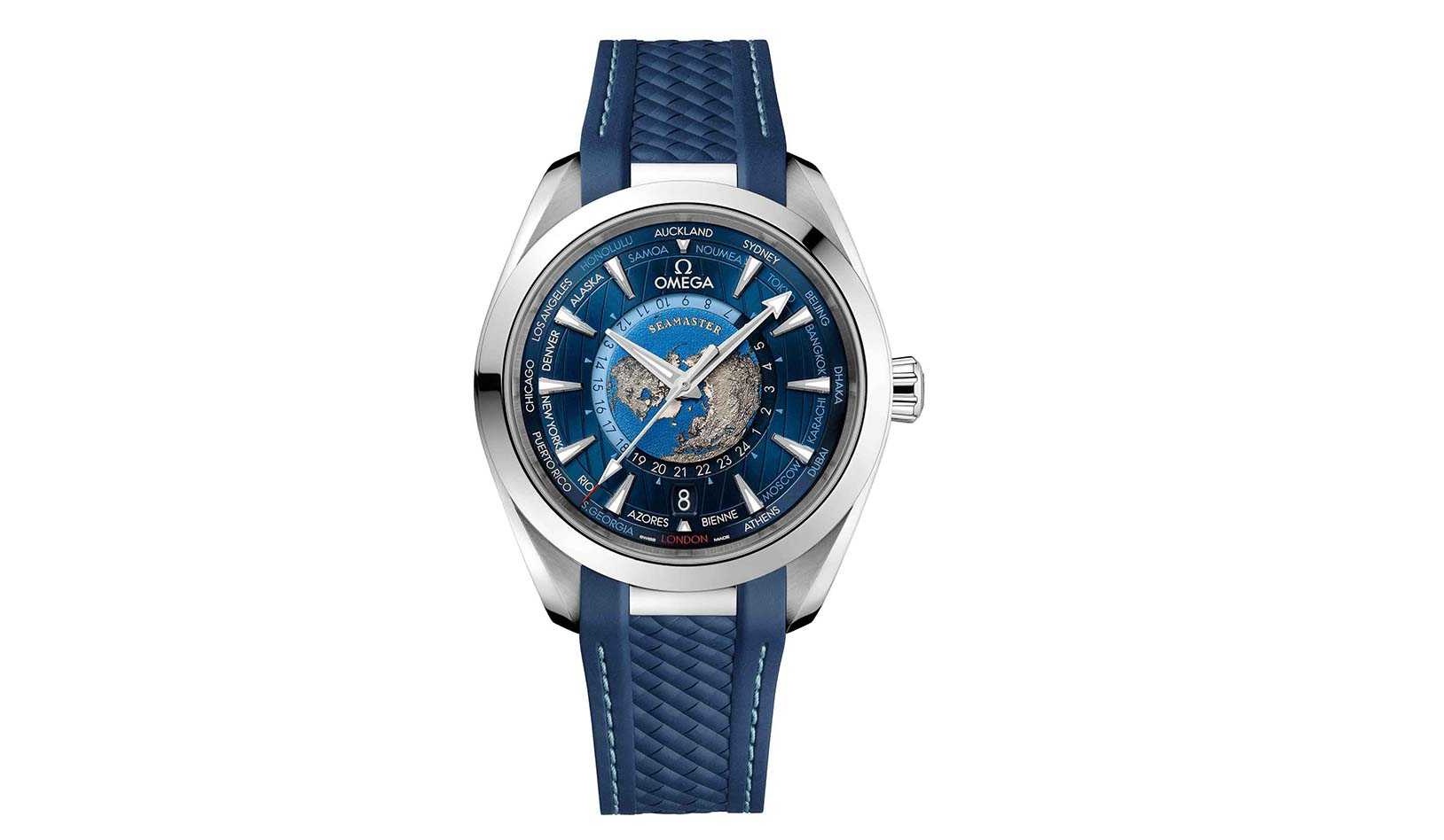 Omega Seamaster Aqua Terra 150M Worldtimer 220.12.43.22.03.001 22012432203001