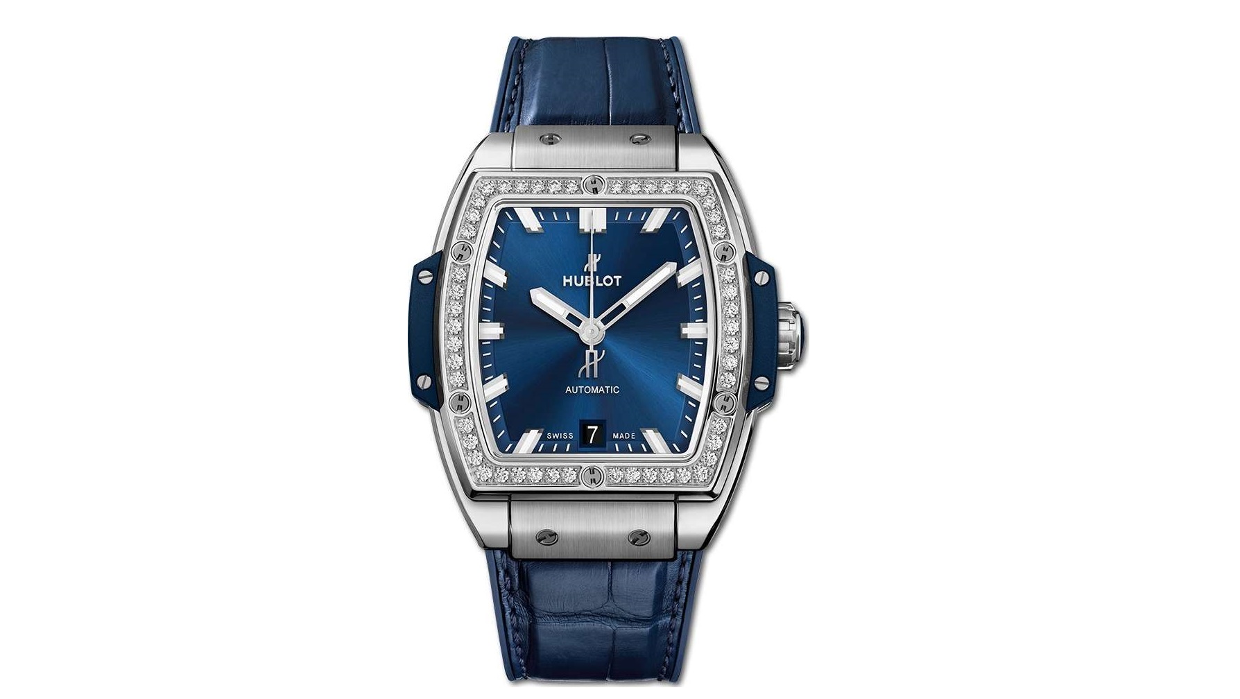 Hublot Spirit of Big Bang Titanium Blue Diamonds 665.NX.7170.LR.1204 665NX7170LR1204