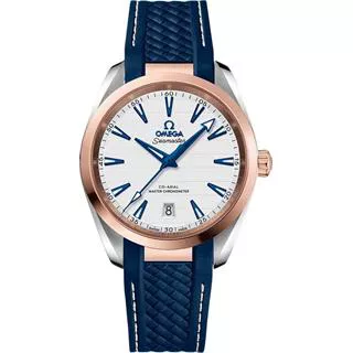 Omega Aqua Terra Seamaster Co-Axial Blue 220.23.38.20.02.001 22023382002001