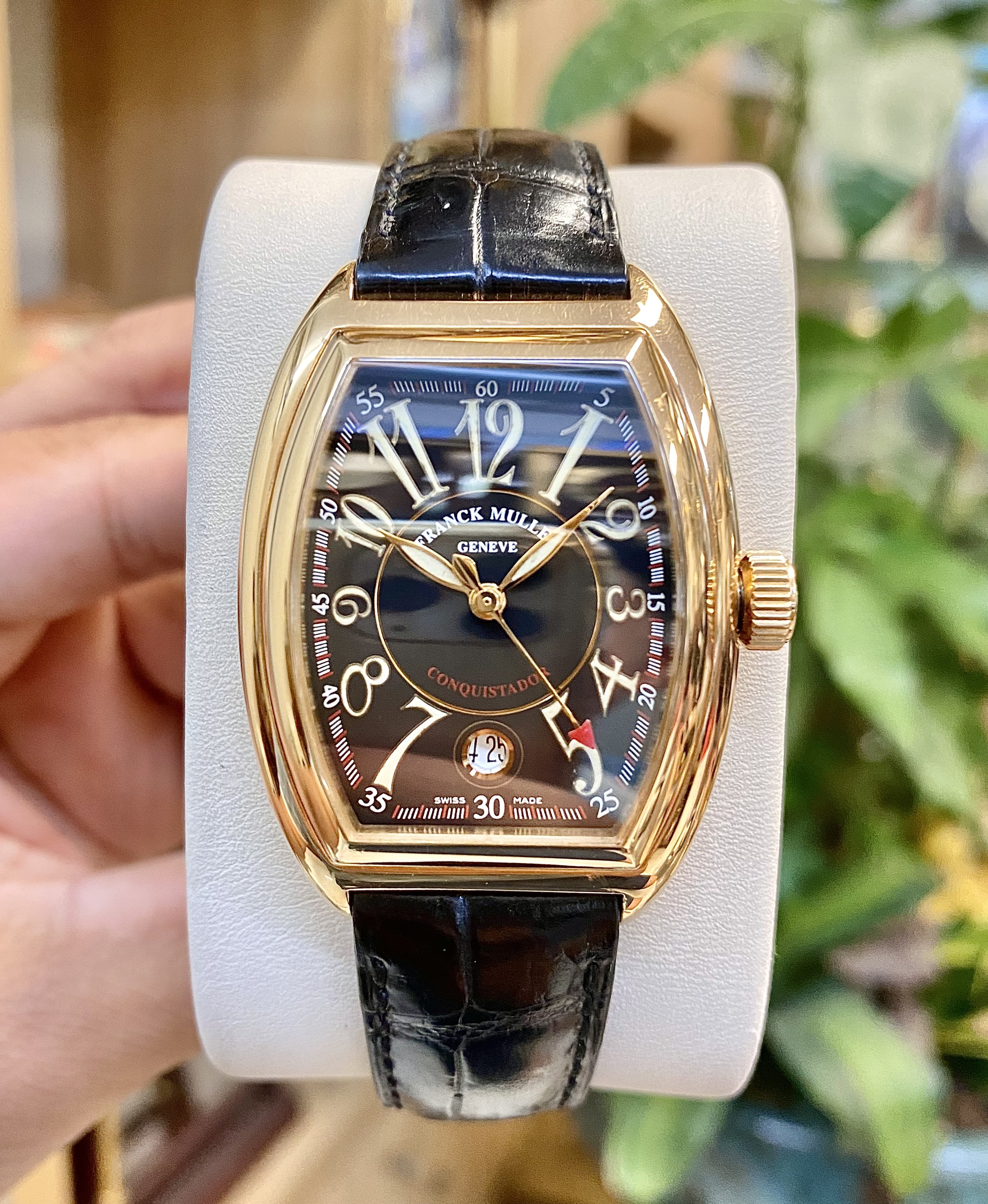 Franck Muller Conquistador vàng đúc 18k 8002 SC