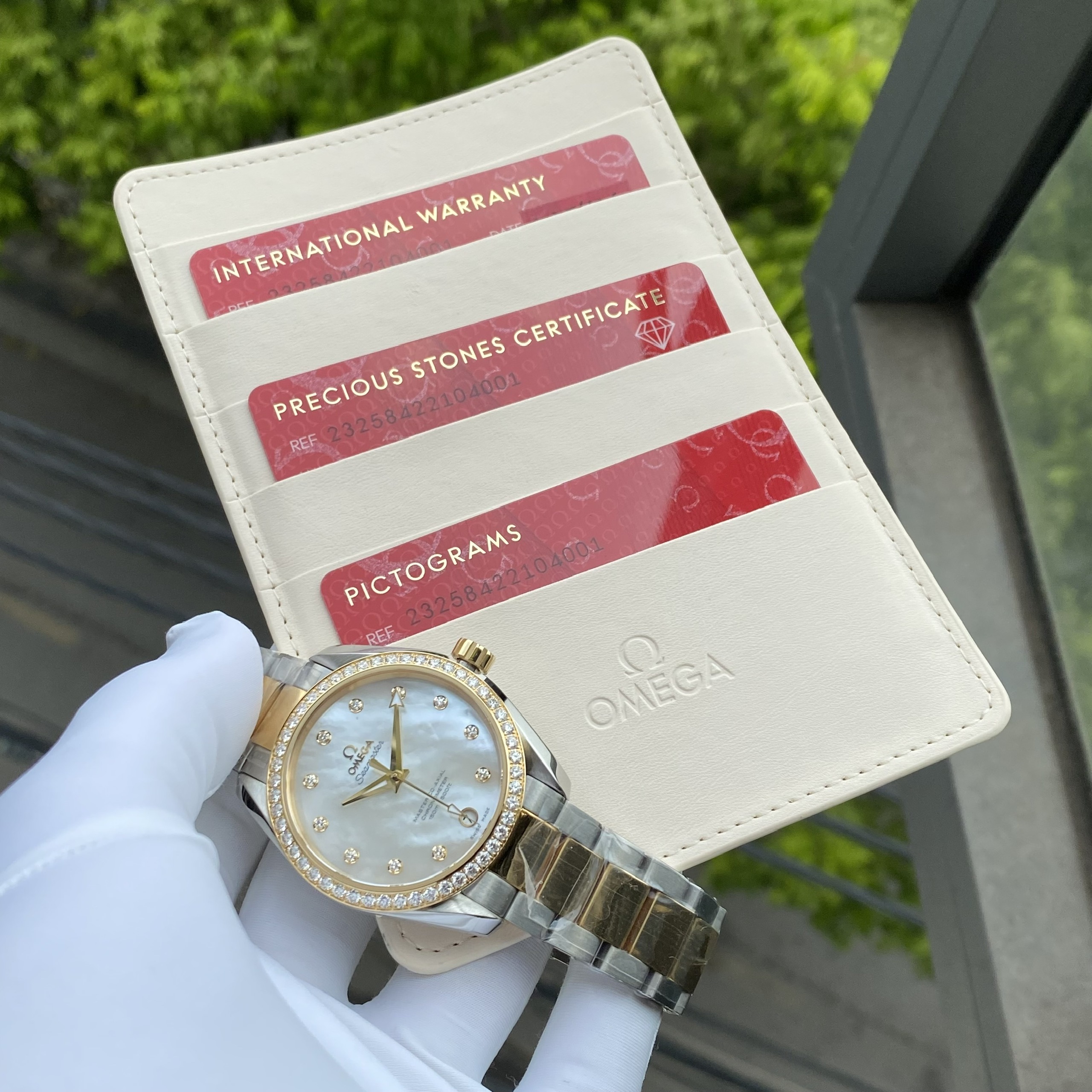 Omega Seamaster AquaTerra Diamond Benzel 231.25.39.21.55.002 23125392155002, 38.5mm Omega Seamaster AquaTerra Diamond Benzel 231.25.39.21.55.002 23125392155002, 38.5mm