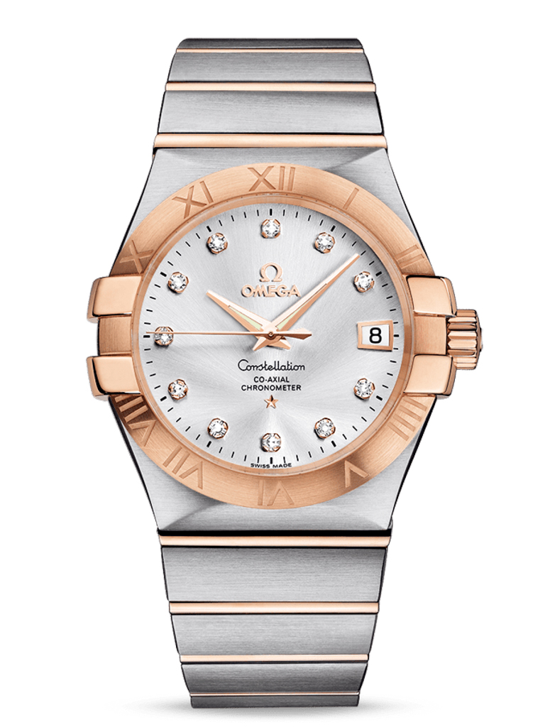 Đồng hồ Omega Constellation 123.20.35.20.52.001 1232035205200135 Red Gold Steel