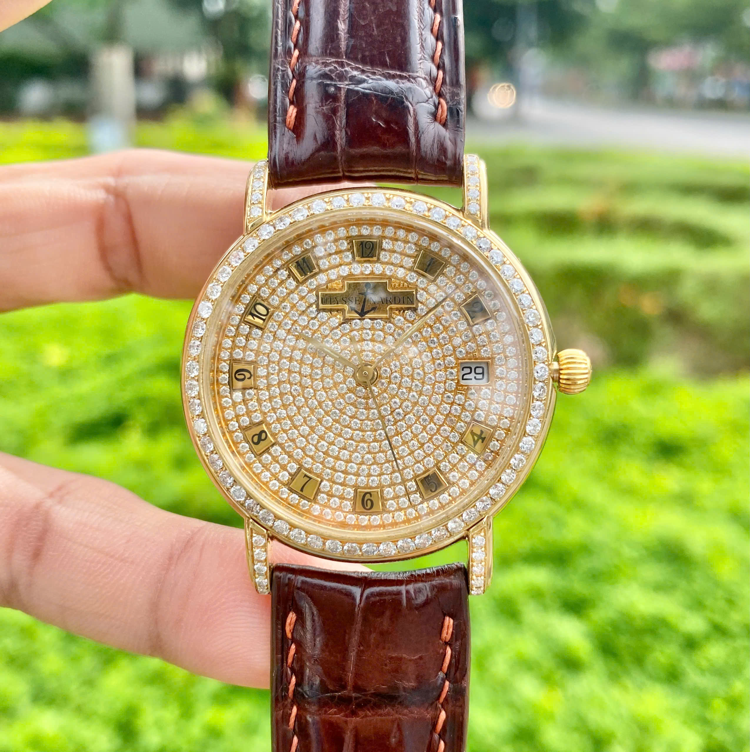 Ulysse Nardin Sanmarco 18K Diamond